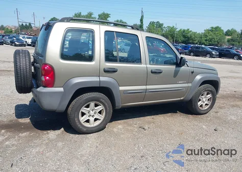2004 Jeep Liberty Sport from USA, damaged, VIN 1J8GL48K64W130749